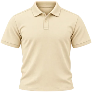 Beige Polo T-Shirt